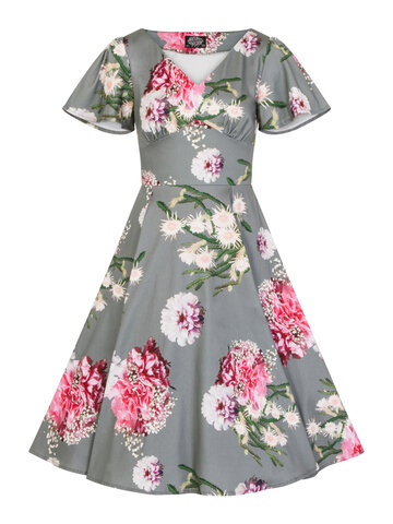 Rabatt Vintage Pin Up Kleid Lamour